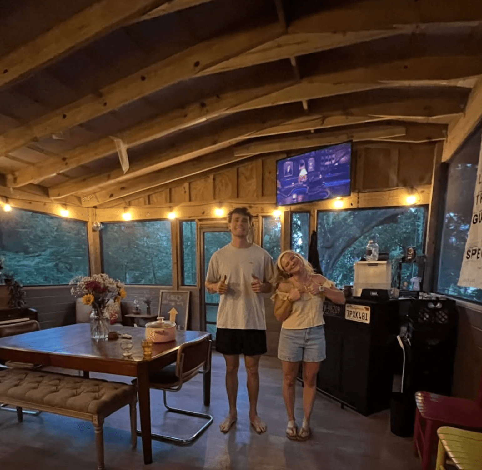 Zach and Bella, early days